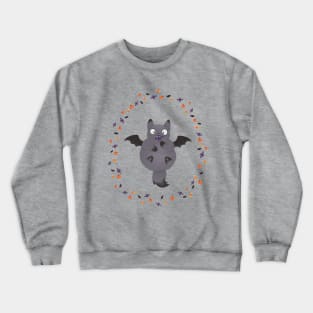 Happy Meowloween - The Batcat Crewneck Sweatshirt